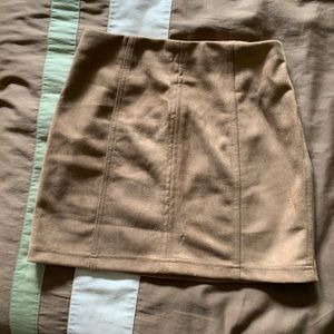 Wild honey corduroy mini skirt